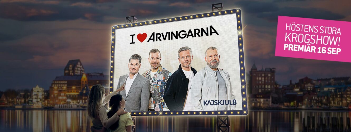 I Love Arvingarna-Krogshow på Kajskjul8